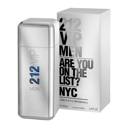 Carolina Herrera 212 VIP (Plateada) 100 ml Caballero
