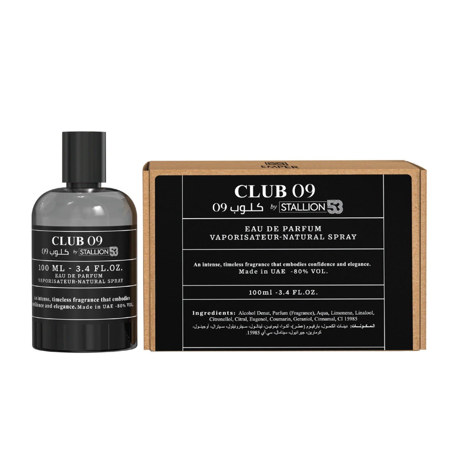 Emper Club 09 100 ml + 10 ml Unisex