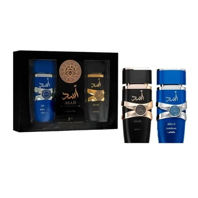 Lattafa Set Asad 2 Piezas 100 ml Caballero