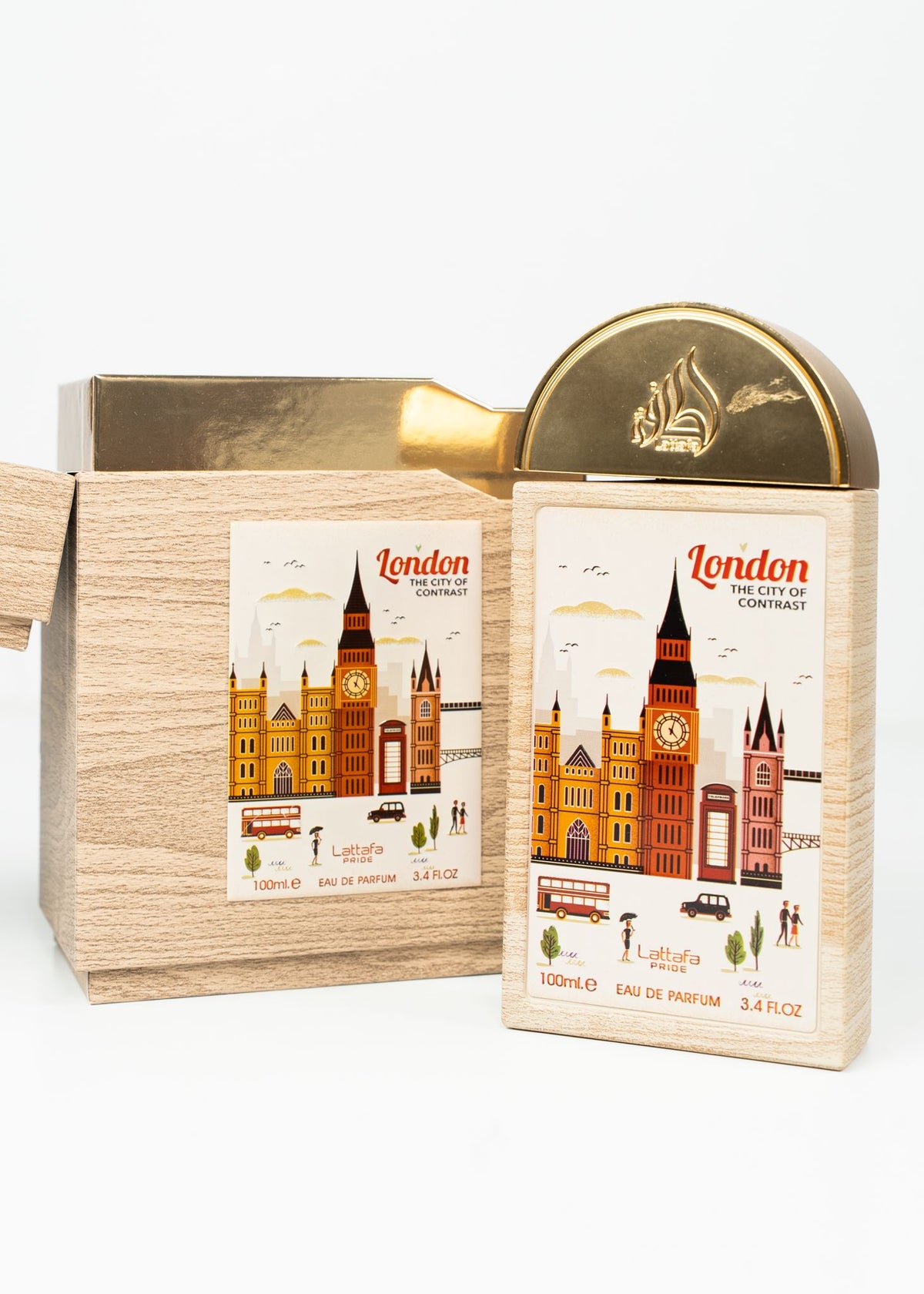 Lattafa The Of City London Contrast 100 ml Unisex